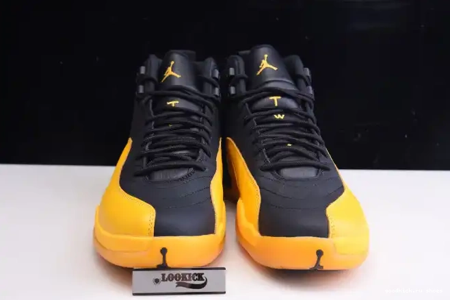 80% Off Sale Gold 12 Black Retro Air University Jordan 130690-070 0606